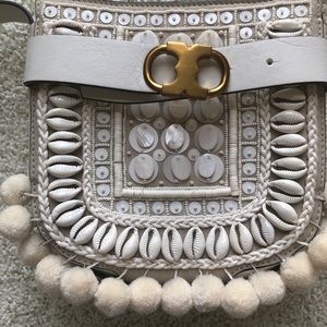NWOT Tory Burch White Crossbody Purse Small Gemini